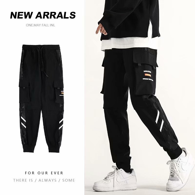 Quần thể thao dáng dài thời trang Hàn Quốc size S-3XL tùy chọn cho nam