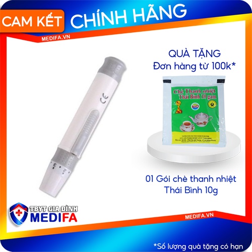 Bút chích lấy máu 5 nấc dùng cho hầu hết các loại máy đo đường huyết
