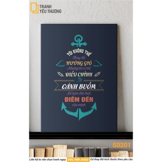 (Phần 11)[Siêu Rẻ Đẹp] Tranh Văn Phòng tạo động lực - Canvas treo tường trang trí