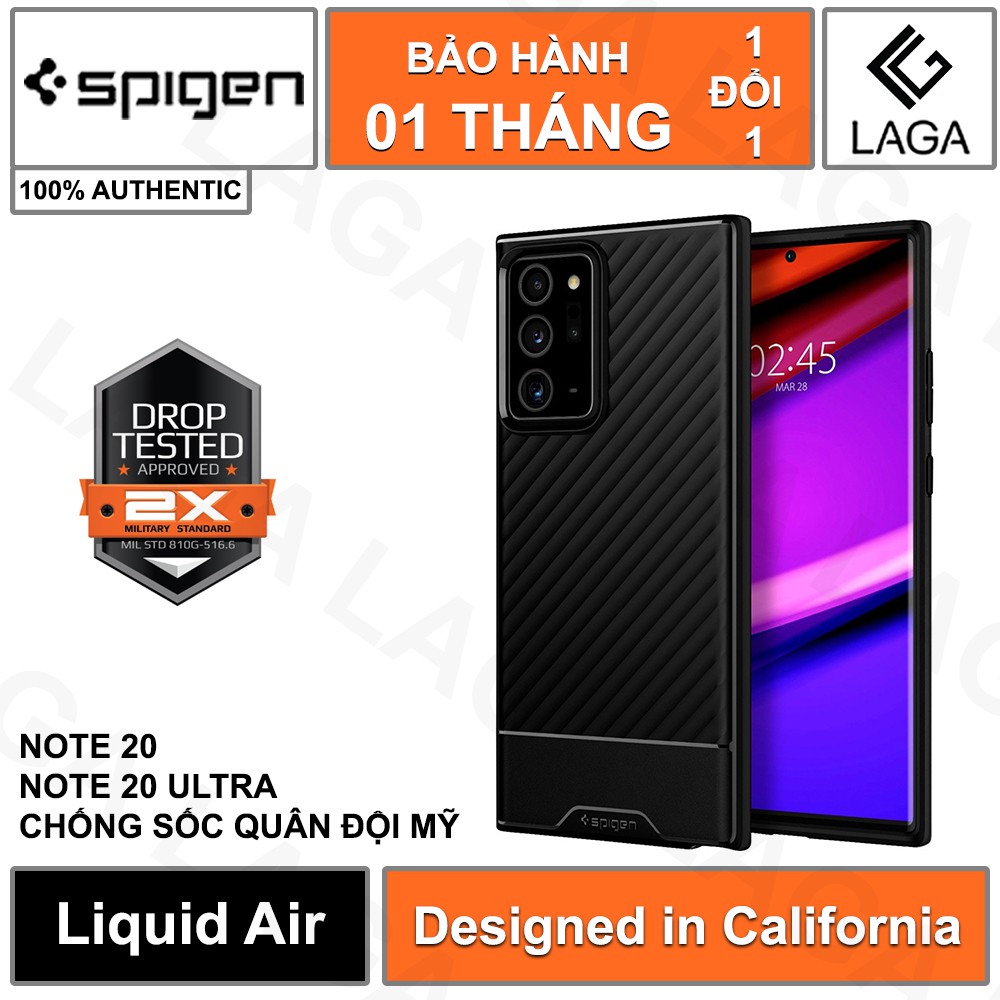 Ốp Lưng Spigen Core Armor Samsung Galaxy Note 20 / Note 20 Ultra - Chống Sốc Chuẩn Quân Đội Mỹ