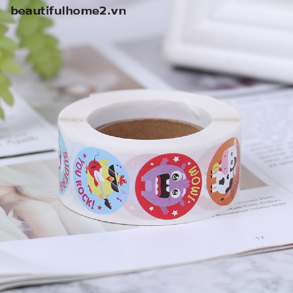 Bộ 500 Miếng Dán Khen Thưởng Cho Học Sinh