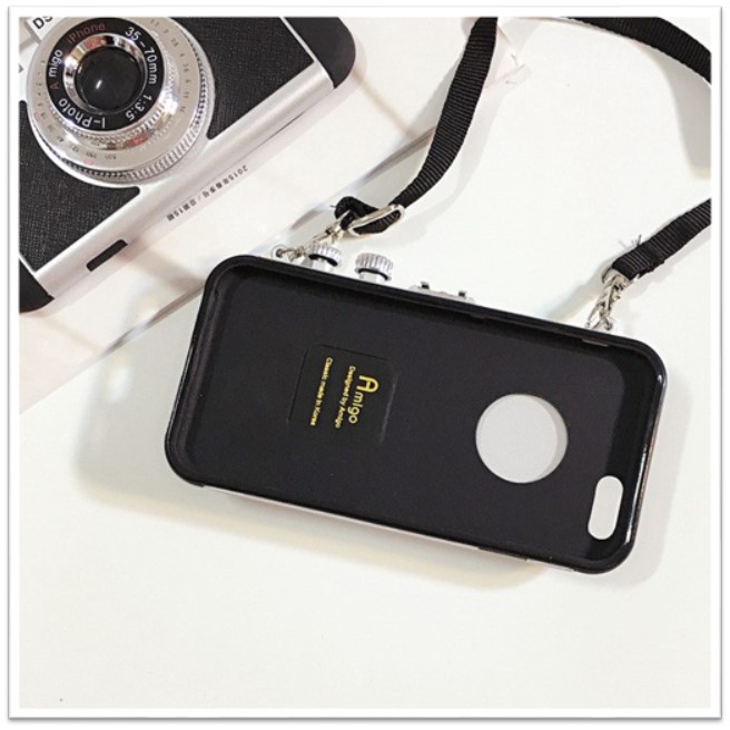 Ốp lưng cho iPhone 6/6s, 6/6s Plus, 7 Plus/8 Plus hình máy ảnh