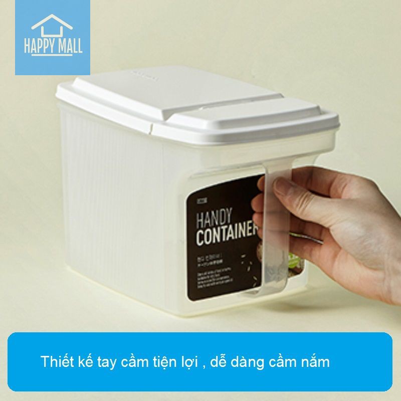 Hộp nhựa có tay cầm Lock&Lock Handy Container dùng bảo quản thực phẩm