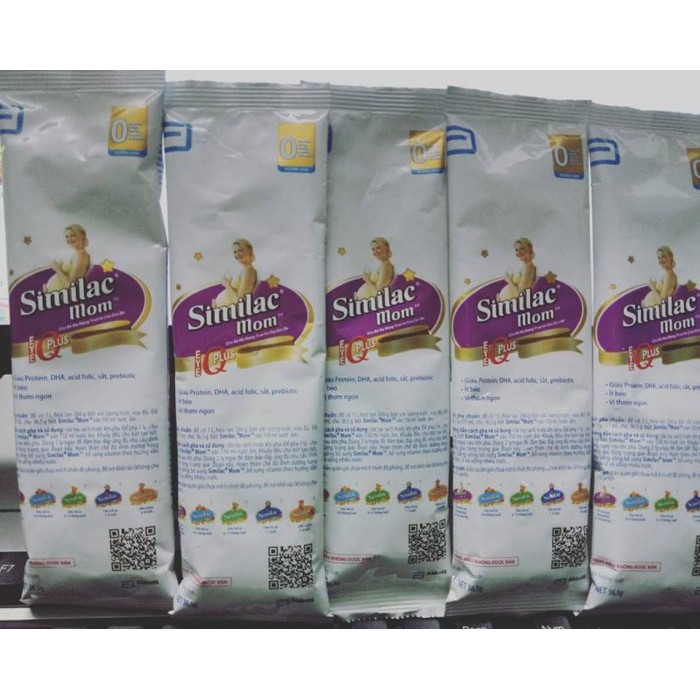 combo 10 gói Sữa Similac mom 53.5g ( 36.5g)