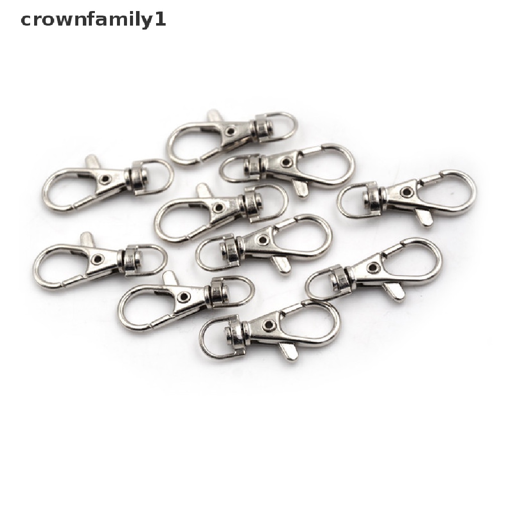 Set 10 Móc Khóa Có Kẹp Tôm Hùm Tiện Dụng Cho Xe Hơi crownfamily1