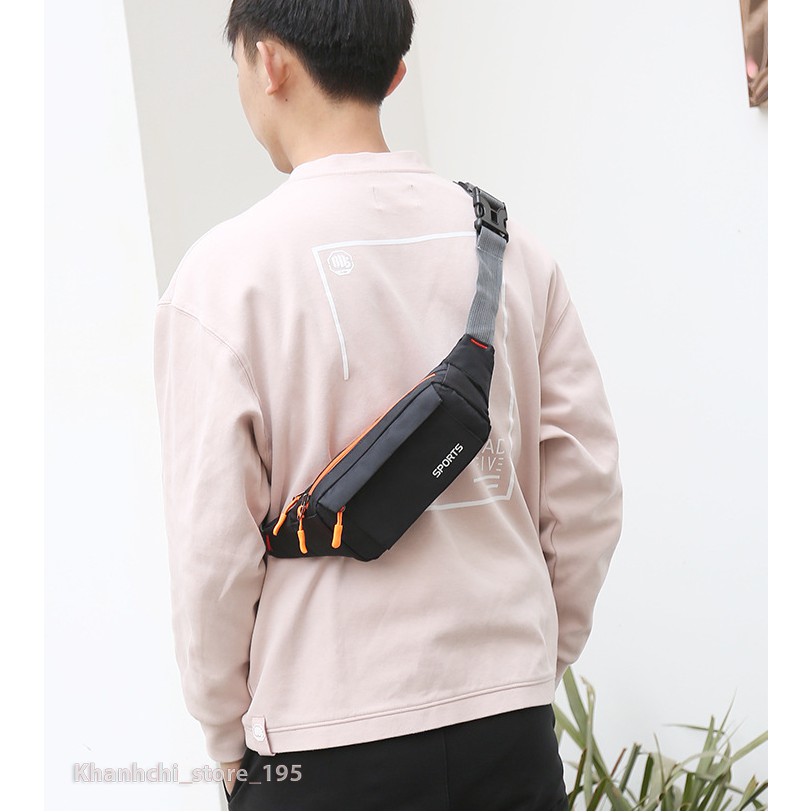 [GIẢM GIÁ SÂU] Túi bao tử Sports thời trang nam nữ phong cách thể thao năng động BG015 | BigBuy360 - bigbuy360.vn