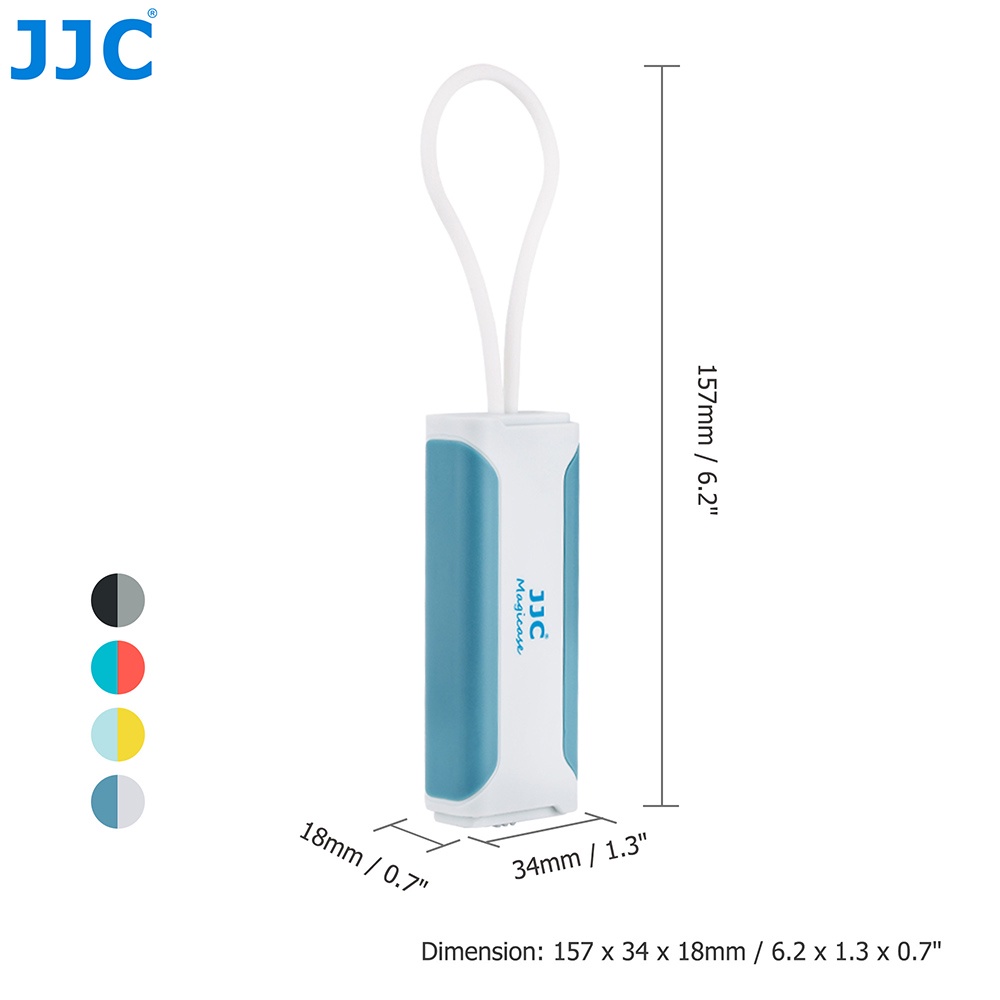 Đầu đọc đa thẻ JJC cho PC/điện thoại 3 trong 1  với hộp đựng thẻ nhớ cho SD MSD/TF