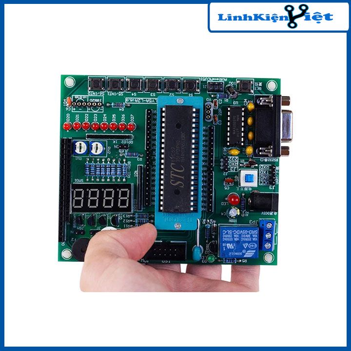 Kit EASY 8051 chống ngắn mạch màn hình LCD1602 và LCD12864