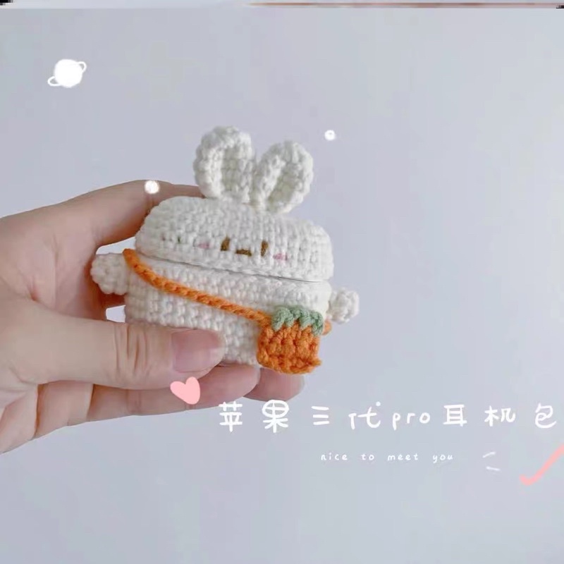 Case airpods bằng len/ Handmade- airpods1/2/pro