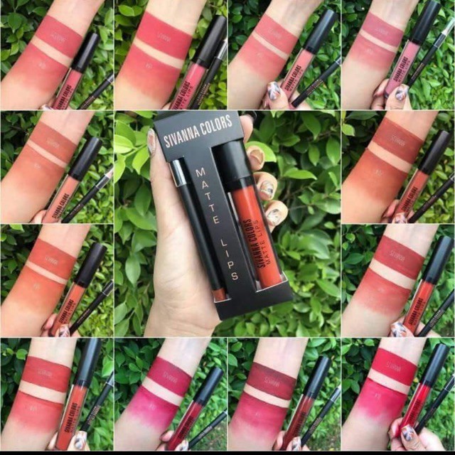 SON KEM LÌ SIVANNA COLORS MATTE LIPS HF7004 CHÍNH HÃNG4 - 3349