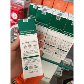 🌱#TONER TÁI TẠO LÀN DA #AHA-#BHA-#PHA #30DAYS #MIRACLE #TONER - NƯỚC HOA HỒNG TRỊ MỤN