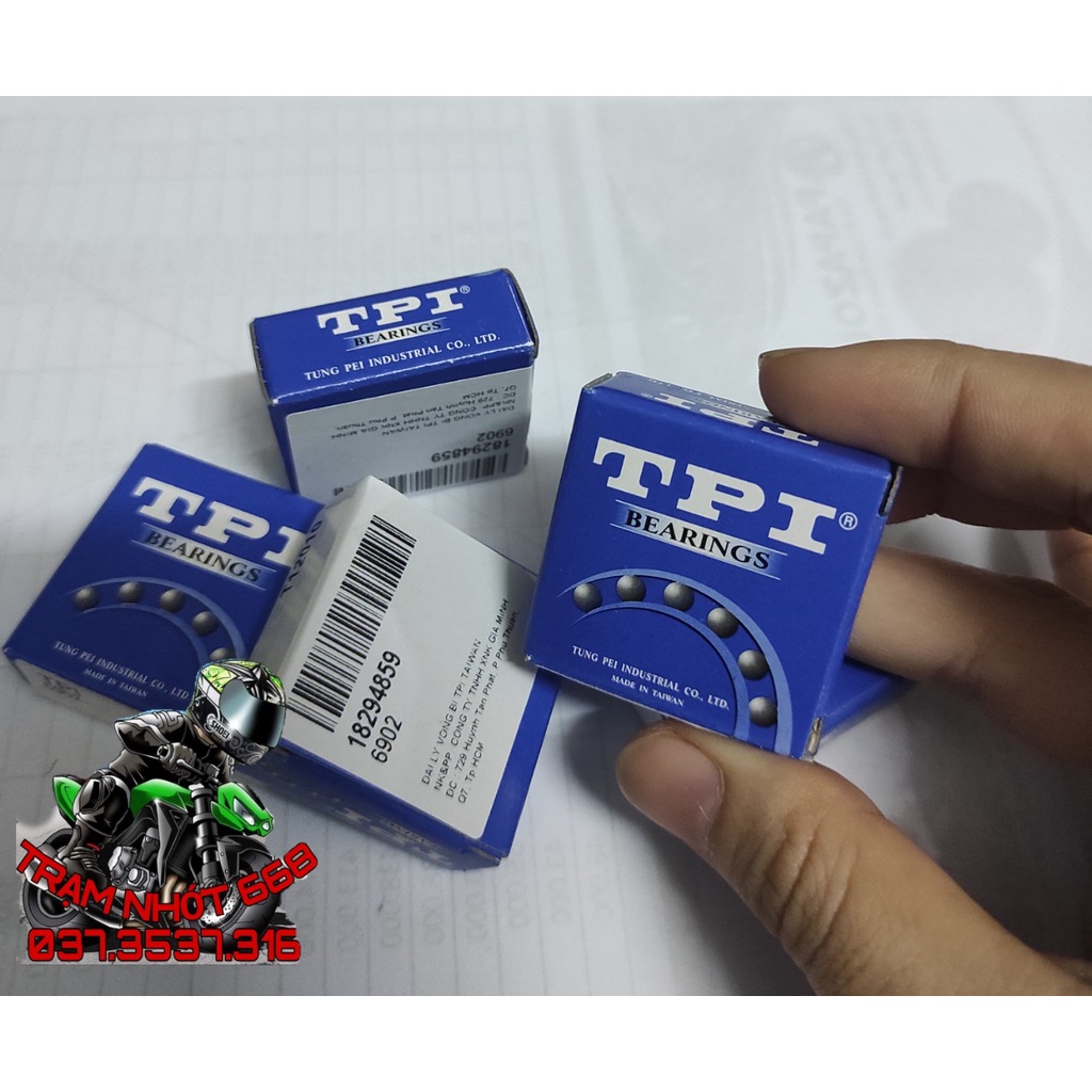 VÒNG BI CHÍNH HÃNG TPI 6902  GIÁ LẺ TỪNG VÒNG