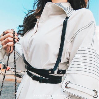 [CÓ SẴN] Harness belt - dây lưng giả da 1