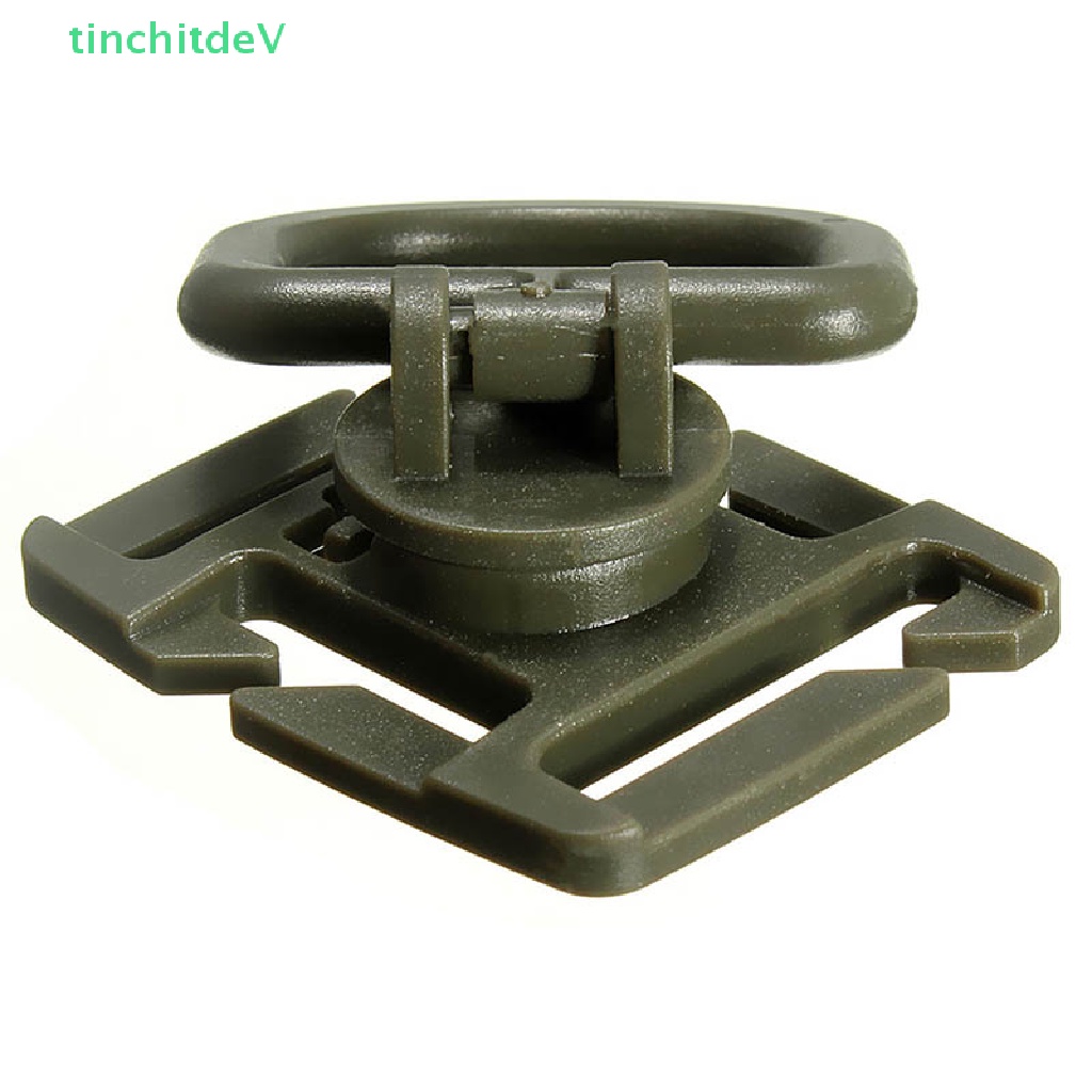 Set 2 Khóa Xoay Tròn Chữ D 18MM 25MM Chuyên Dụng Cho Hệ Thống MOLLE