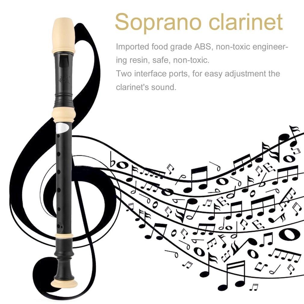 Sáo soprano 8 lỗ không độc hại QIMEI ABS