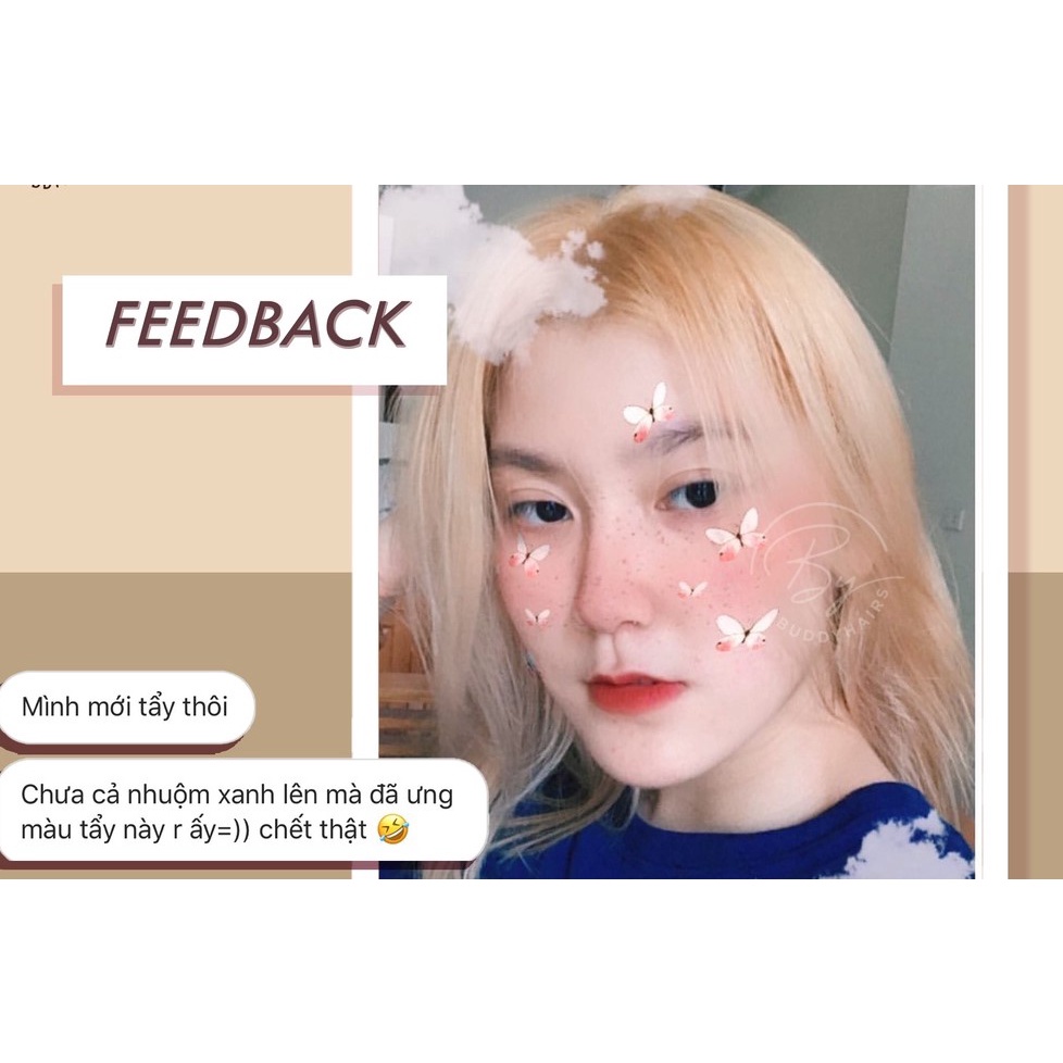 Combo Tẩy Tóc COLLAGEN + Tặng kèm Trợ dưỡng