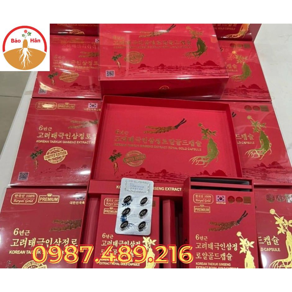 Viên Thiên Sâm Đông Trùng Hạ Thảo 180 viên Hàn Quốc