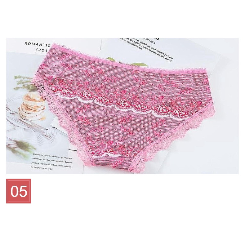 Quần Lót Lưng Thấp Phối Ren Cho Nữ | BigBuy360 - bigbuy360.vn