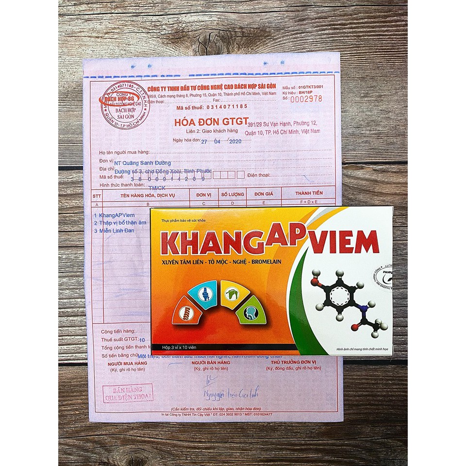 Khang AP Viem - Hỗ Trợ Giảm Viêm