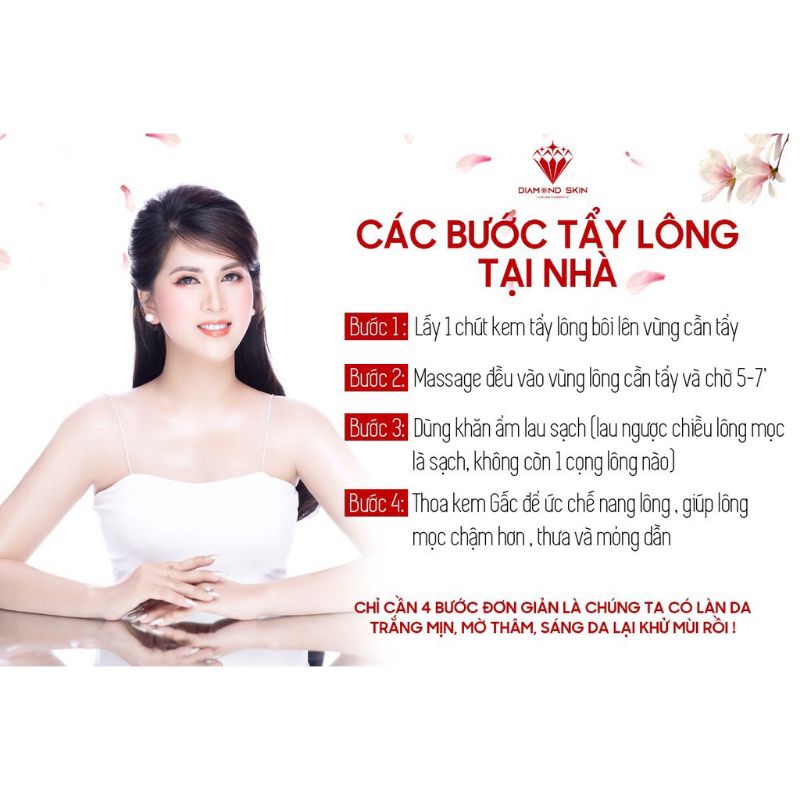 Kem Tẩy Lông Chanh Gấc Chính Hãng