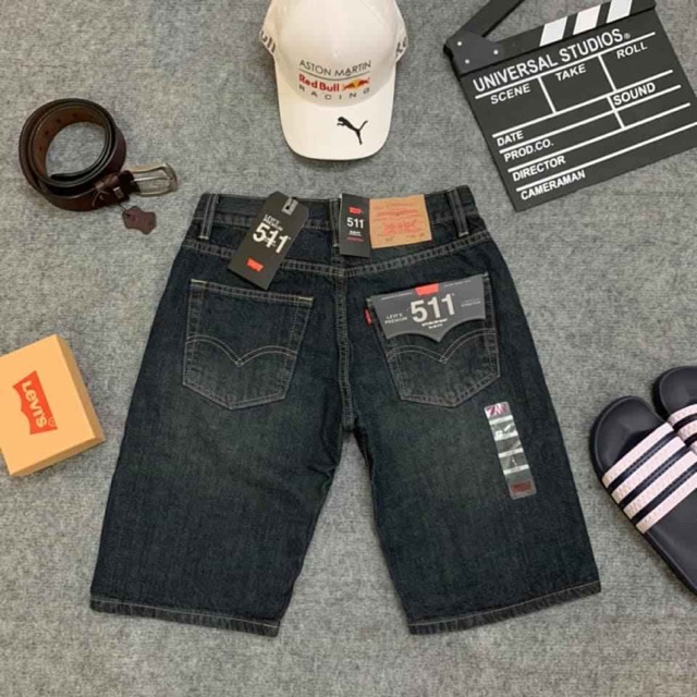 Quần sọt jeans nam Levis