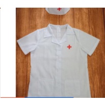 Bộ trang phục áo bác sĩ cho trẻ mầm non