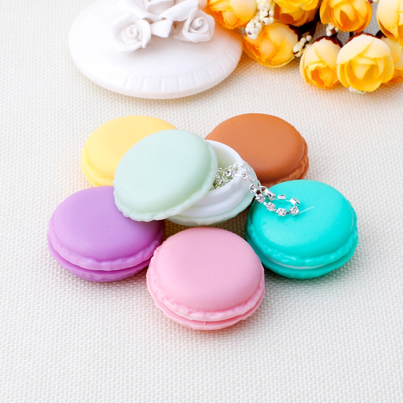 Hộp đựng trang sức hình bánh macaron
