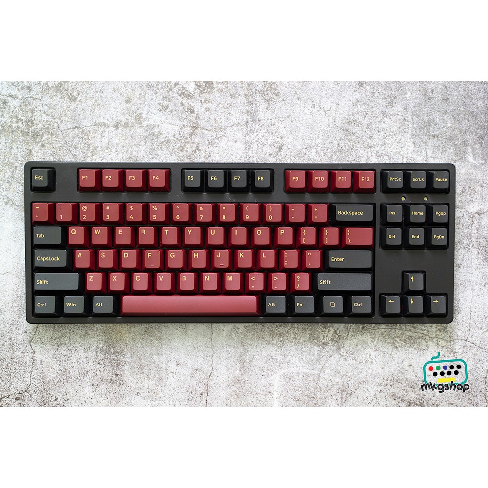 Keycap GMK Samurai clone nhựa PBT doubleshot Filco, leopold, IKBc, keychrone,...