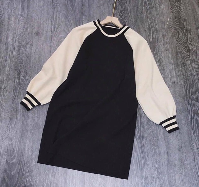 Hàng hot ❤️ VÁY PHA TAY BO GẤU KẺ | BigBuy360 - bigbuy360.vn