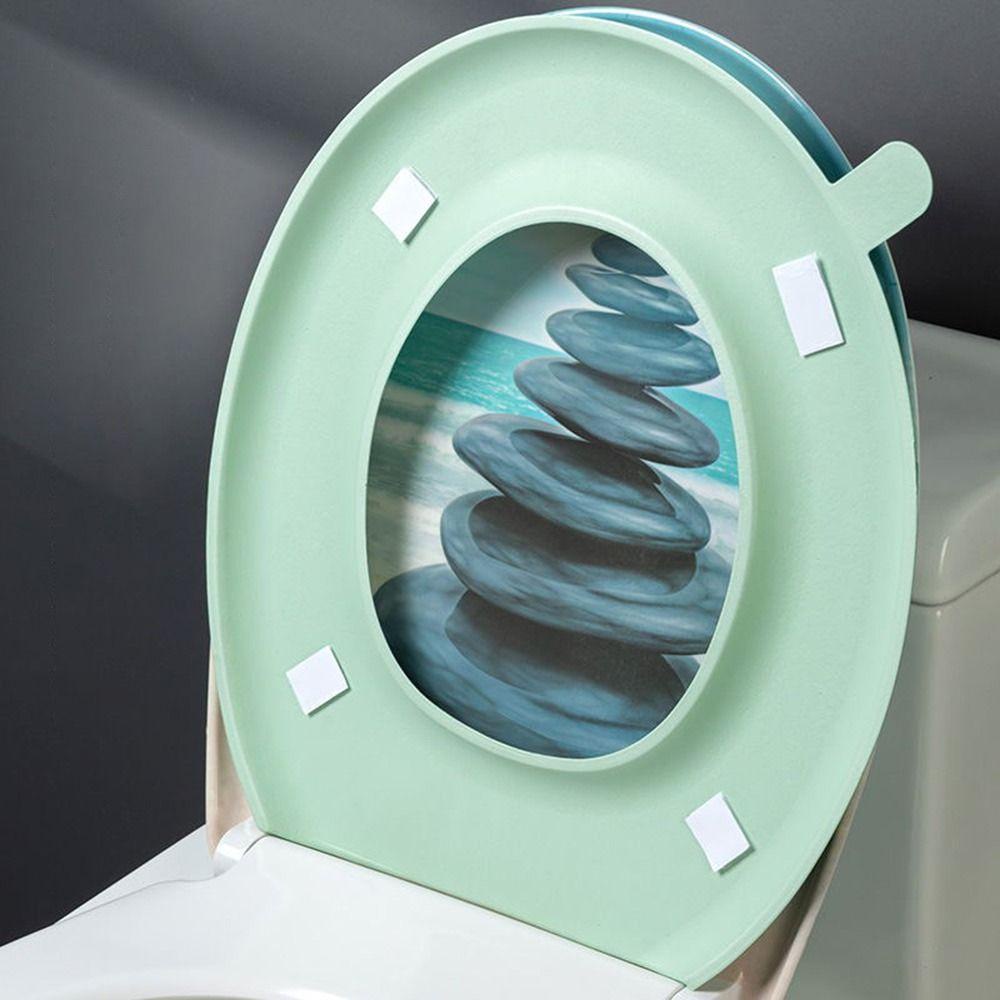 Miếng Lót Bồn Cầu Bằng Silicone Chống Thấm Nước Tiện Lợi