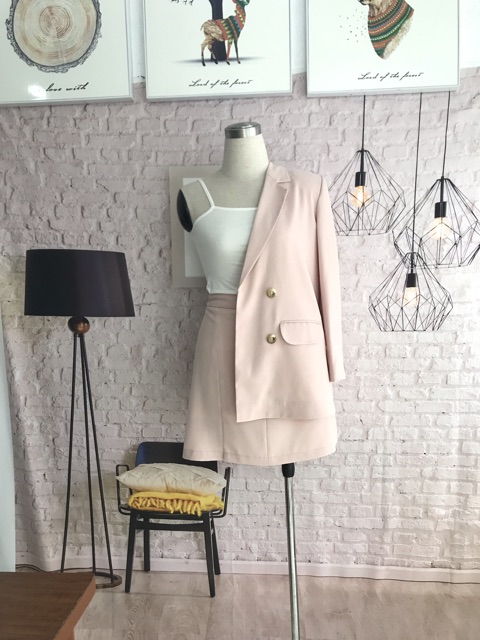 SET ÁO BLAZER+CV⚡️Hàng thiết kế⚡️Áo vest dáng rộng | BigBuy360 - bigbuy360.vn