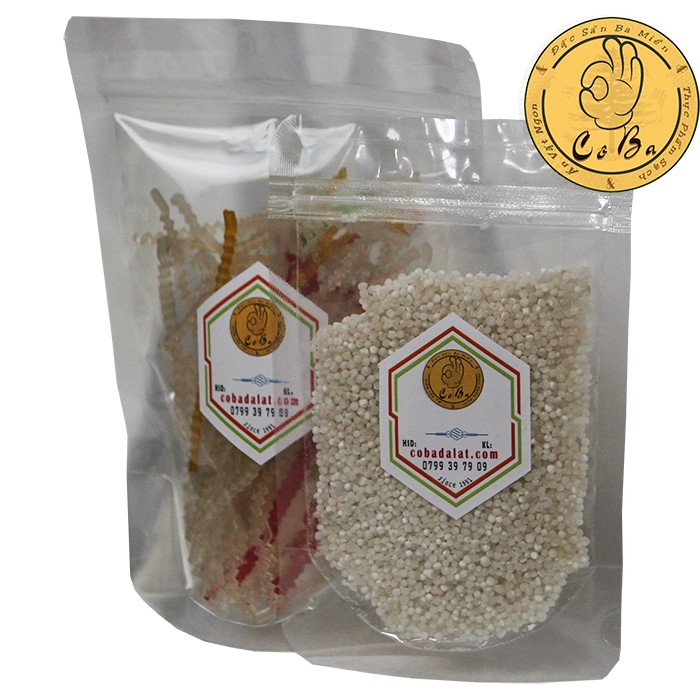 combo bột nấu chè sạch ( bột khoai + bột báng )