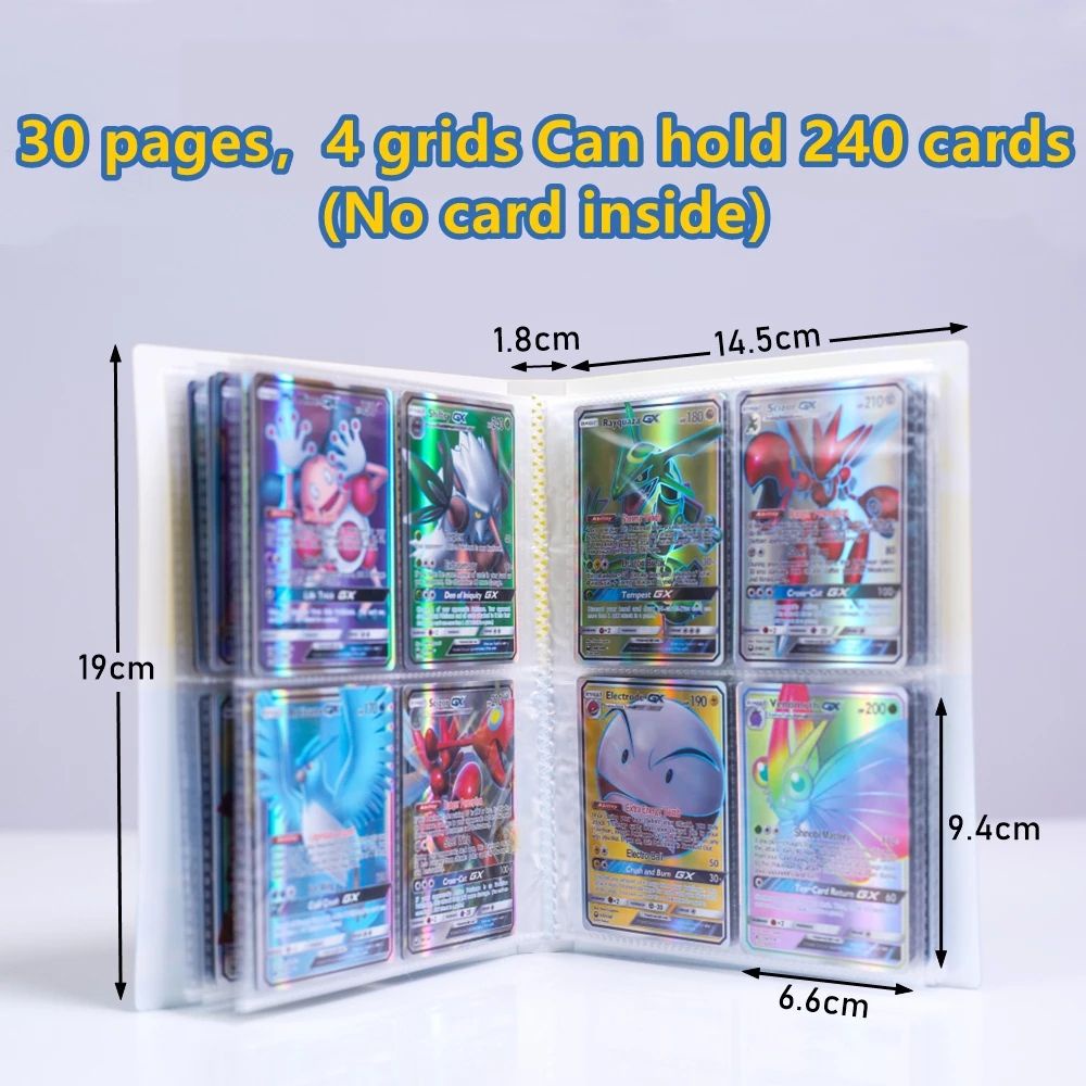 Album đựng thẻ bài Pokemon Pikachu 240 cái