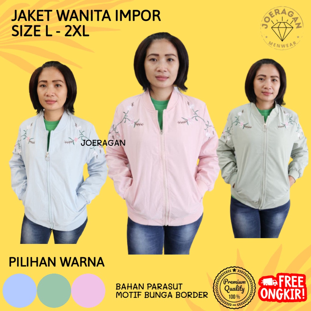 Jaket Áo Khoác Nữ Boomber 903 / Áo Khoác Cotton Nhập Khẩu Chất Liệu Hoa / Áo Khoác Dù Cao Cấp Nhập Khẩu Từ Hàn Quốc