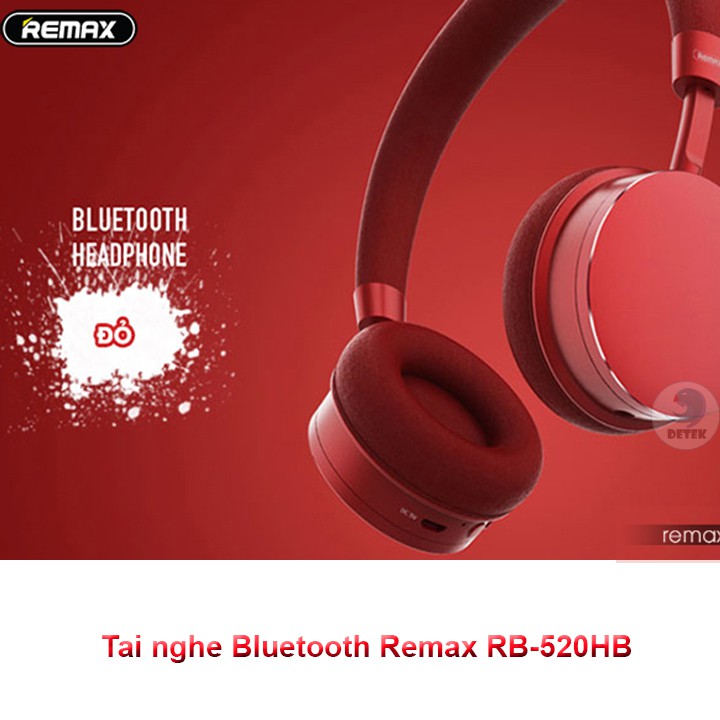 Tai nghe Bluetooth Headphone Remax RB-520HB (Nhiều màu)