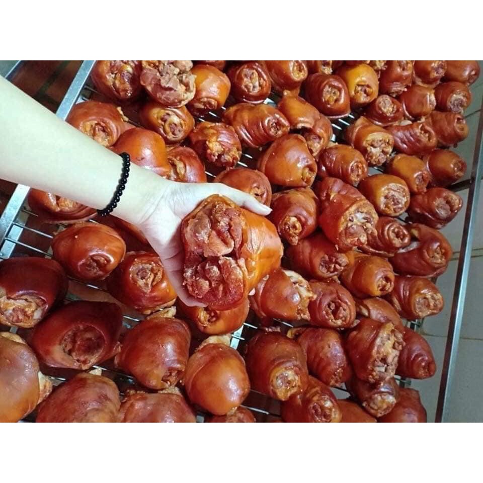 Chân giò hun khói nguyên bắp loại 1 bắp 400-500g