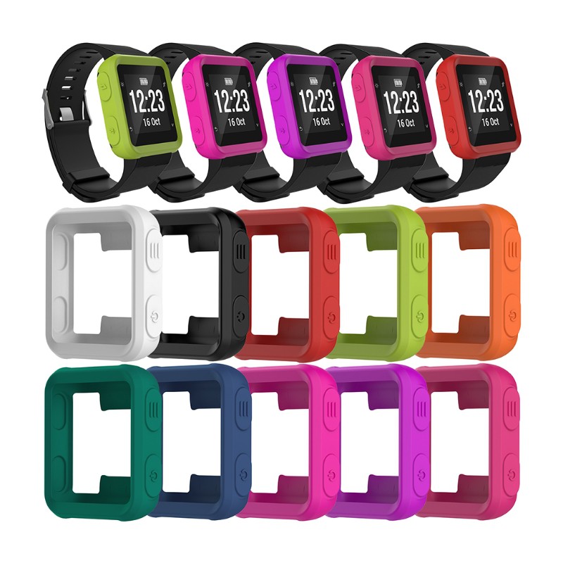 CRE❤ Silicone Skin Case Cover For Garmin Forerunner 35 Approach S20 Sport Watch