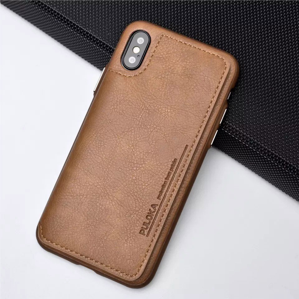 [ Chính hãng ] Ốp lưng đa năng ví Puloka da xịn cho Iphone X / XS MAX / 7+ /8  PLUS / 11 / 11 PRO / MAX, đựng tiền, thẻ