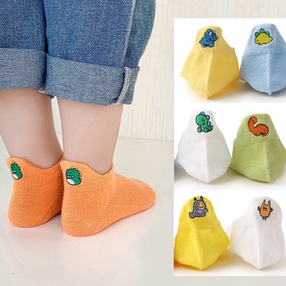 Set 4 Đôi Vớ In Hình Khủng Long Dễ Thương Cho Bé