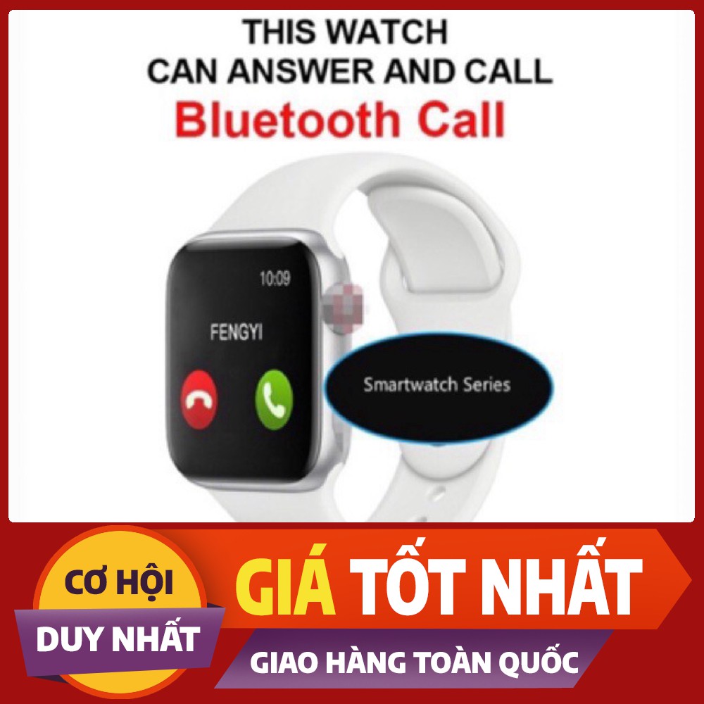 Đồng Hồ Thông Minh T500 Seri 5 Thay Được Dây kết nối bluetooth 44mm Đo nhịp tim Chống nước IP67