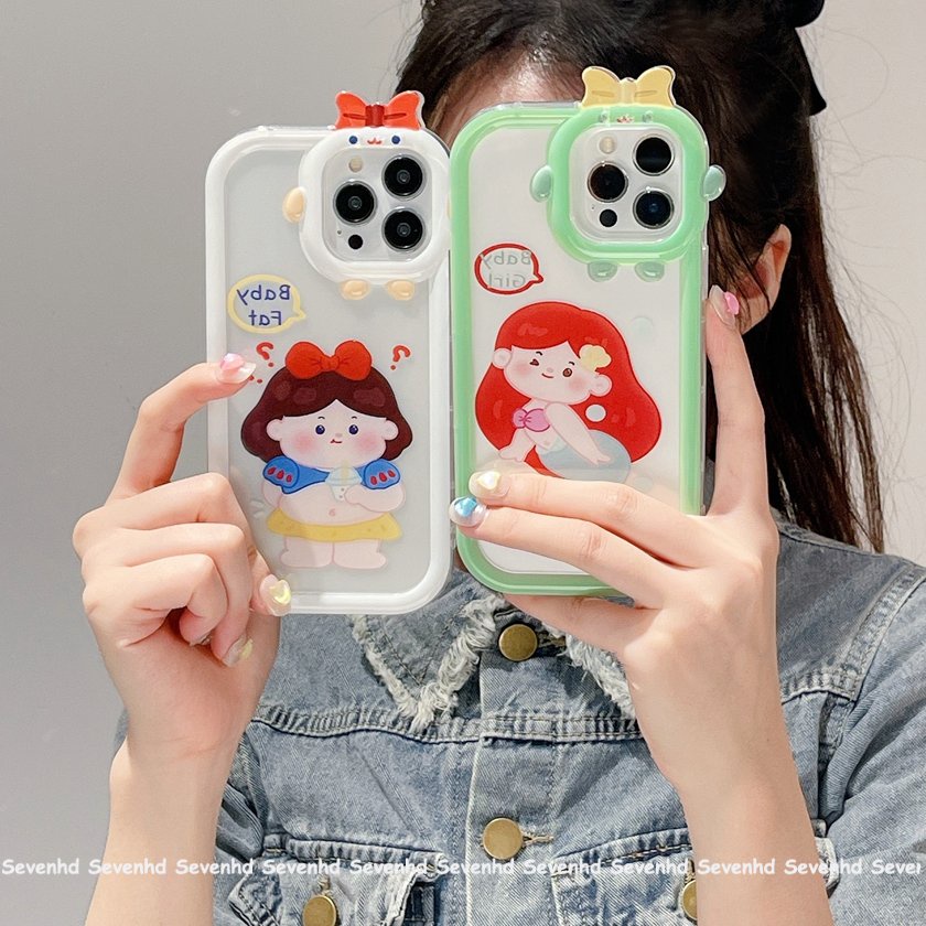 Ốp Điện Thoại Mềm Trong Suốt In Hình Quái Vật Nhỏ Cho iPhone 14 13 12 11 Pro Max Xs Max Xr X 7 8 6 6s Plus