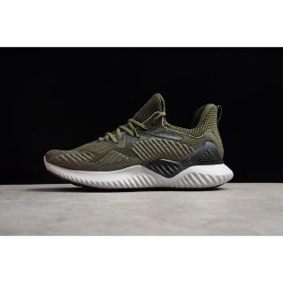 Giày thể thao thông thường Adidas AlphaBounce EM Green White Black
