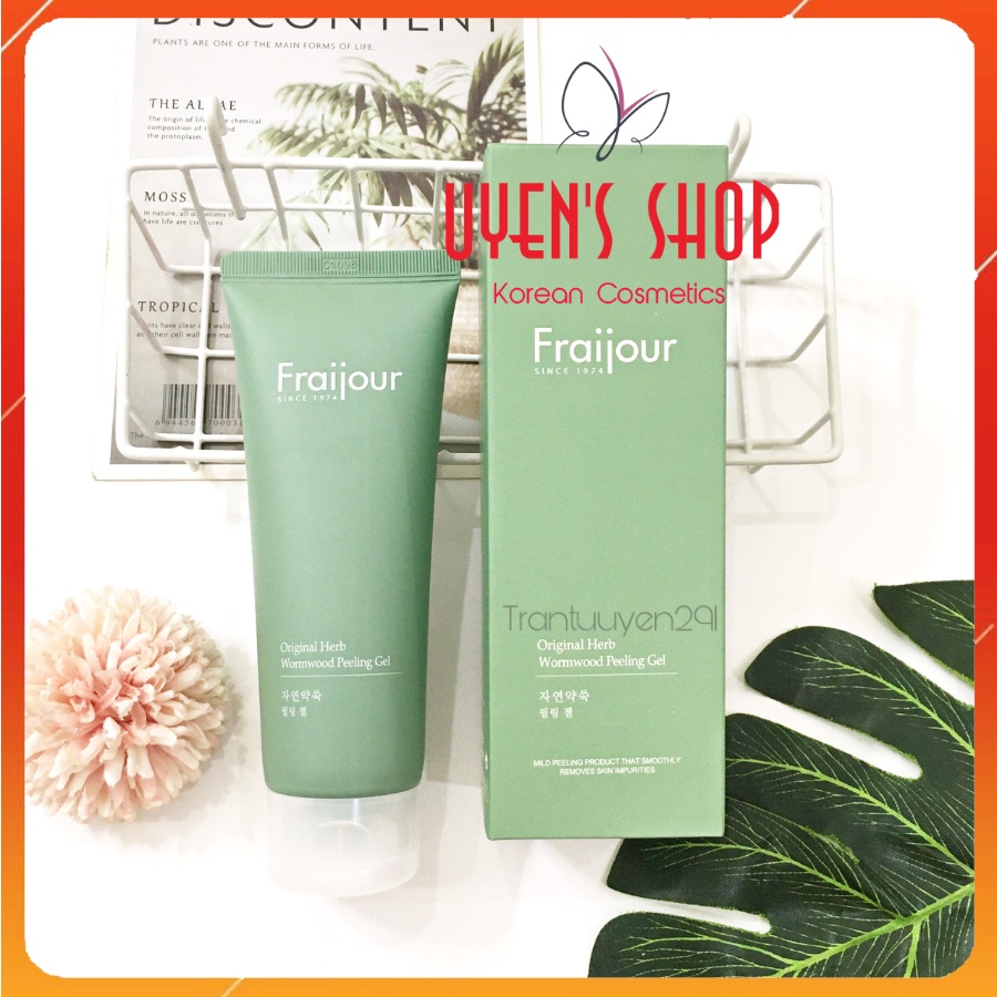 Tẩy tế bào chết thảo mộc Fraijour Original Herb Wormwood Peeling Gel 150ml