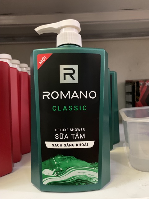 Sữa tắm ROMANO 650 có 3 màu