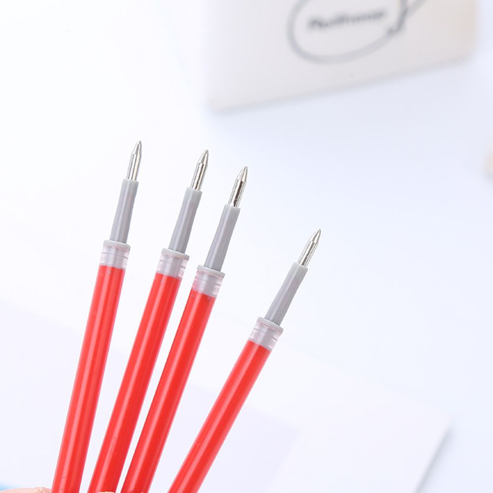 Ruột bút thay thế cho bút bi bấm Pison đầu 0.5mm nhiều màu - 1/5 cái