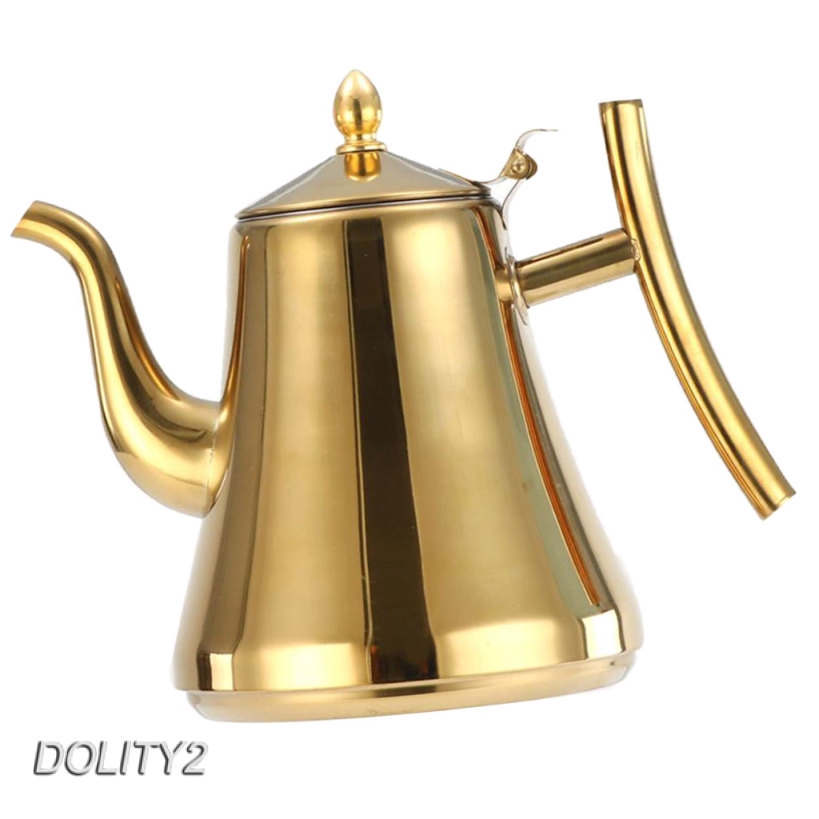 Coffee Kettle Pour Over Coffee Hand Drip Pot Stainless with Infuser 1.0L