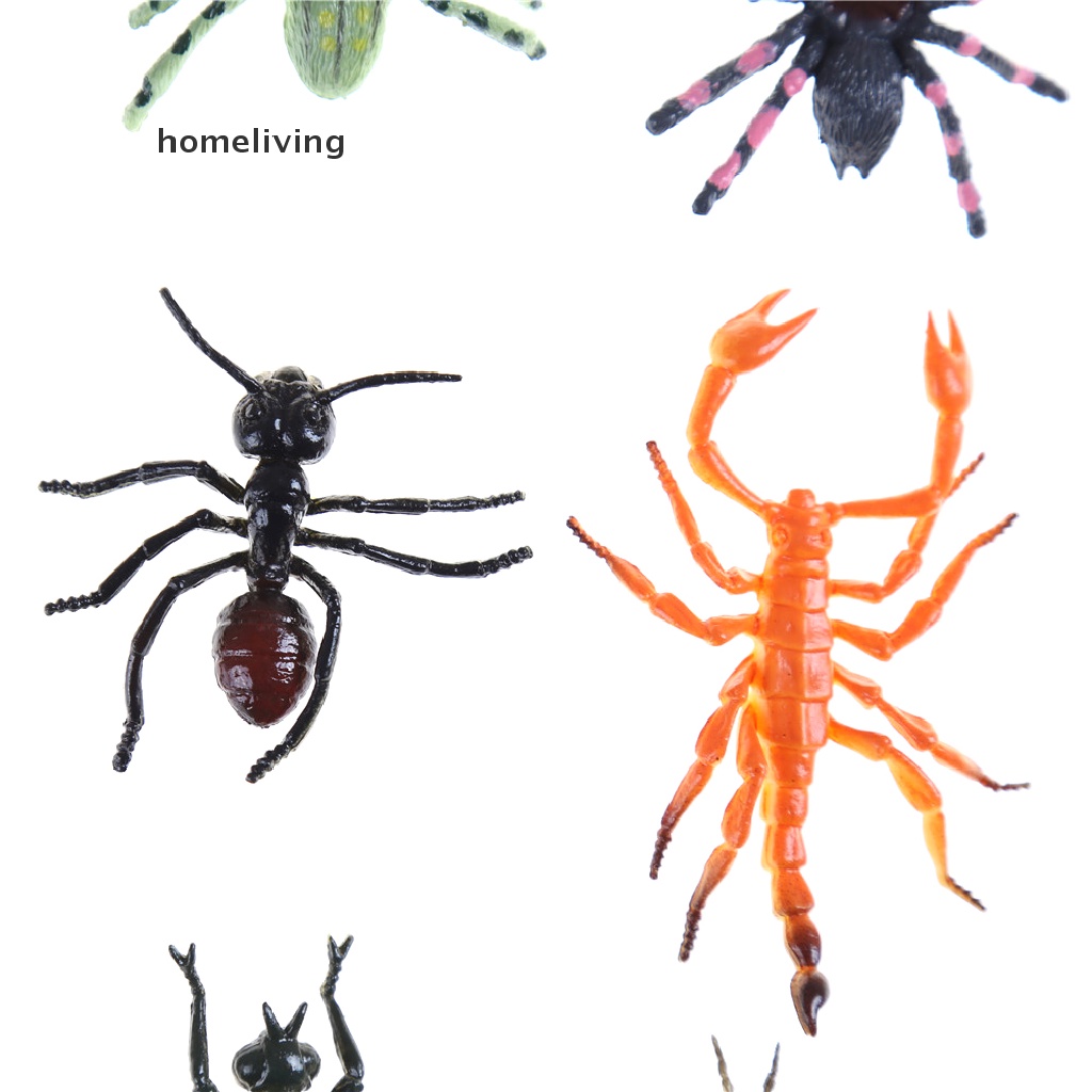 Set 12 Mô Hình Côn Trùng Bằng Nhựa Đồ Chơi Cho Bé