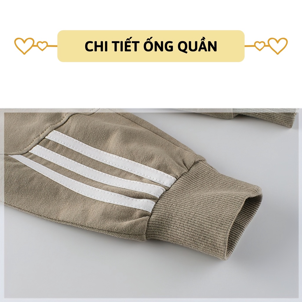 Quần thun dài bé trai 27Kids Quần thu đông nam 100% Cotton cho trẻ từ 2-10 tuổi BLPE3