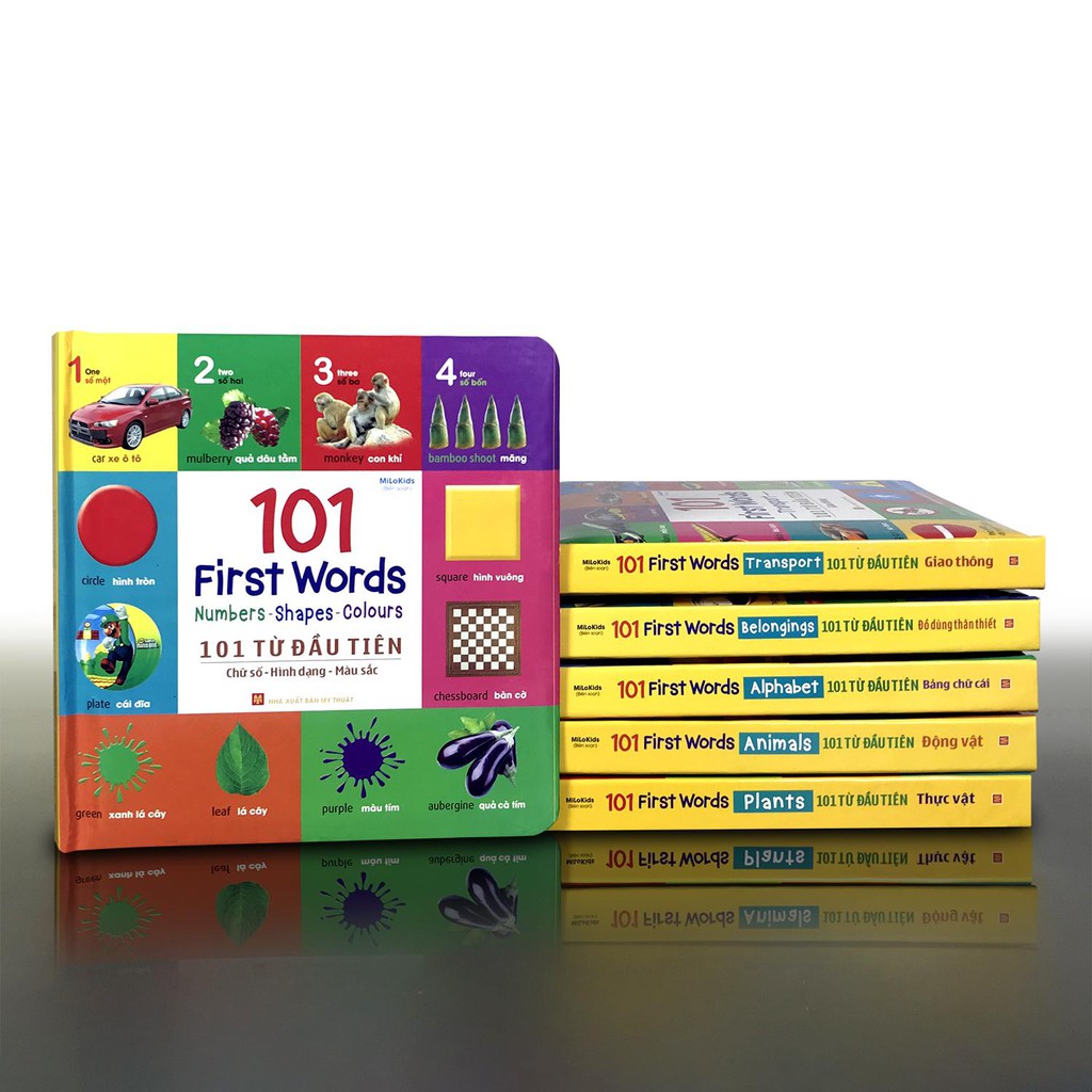 [Mã LIFE2410K giảm 10K đơn 20K] Sách - 101 từ đầu tiên - 6 quyển lẻ tùy chọn | BigBuy360 - bigbuy360.vn