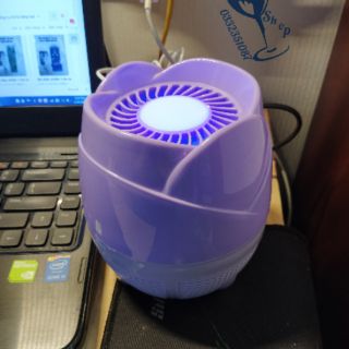 Đèn bắt muỗi mini để bàn cổng usb